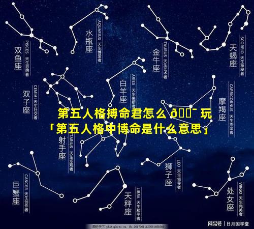 第五人格搏命君怎么 🐯 玩「第五人格中博命是什么意思」